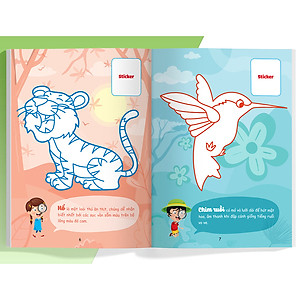 Sách Con Tô Màu - Thám Hiểm Rừng Xanh