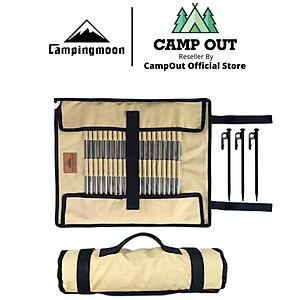 Đồ cắm trại túi đựng cọc lều campoutvn campingmoon campoutvn du lịch dã ngoại glamping sang trọng vải dày gấp gọn tiện lợi A254