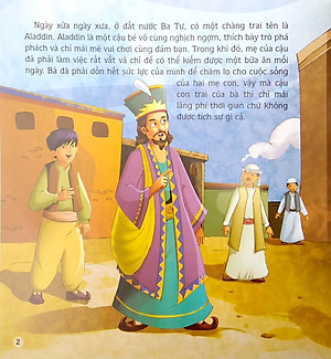 Sách Ngày Xửa Ngày Xưa - Aladdin Và Cây Đèn Thần