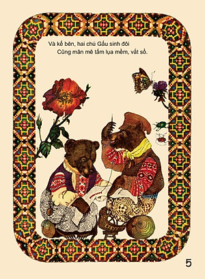 Bà Gấu Già Ngồi Trên Khúc Gỗ