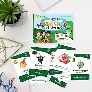 Bộ thẻ Flashcard 200 loại quả