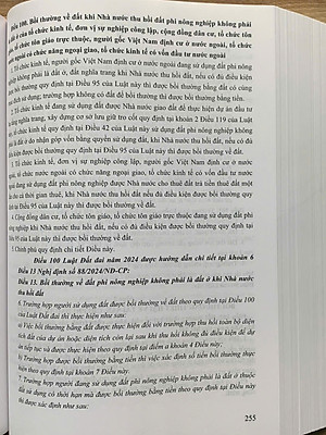 Chỉ dẫn áp dụng Luật Đất đai năm 2024