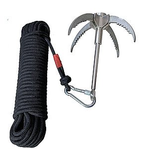 Mua Grappling Hook Folding Foldable Survival Claw Stainless Steel