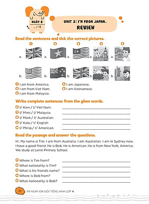 Sách 99 Ngày Em Giỏi Tiếng Anh Lớp 4