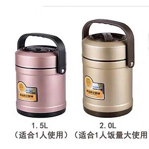 Cặp lồng inox 304 dày siêu giữ nhiệt, chống tràn