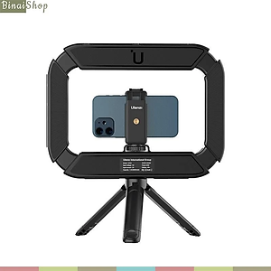 Ulanzi U200 - Đèn Led Ring Light Sạc Tích Hợp Dành Cho Điện Thoại, Máy Ảnh, GoPro, Công Suất 20W - Hàng chính hãng
