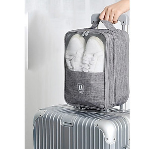 Túi Đựng Giày Dép Du Lịch,Túi Bảo Quản Giày Dép Gắn Vali Du Lịch,Thể Thao Tiện Dụng 3 Ngăn Chống Nước - HENRYSA