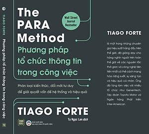 Combo Sách - Building A Second Brain và The Para Method - Tiago Forte