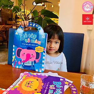 Sách Bé Tập Tô Màu - Từ Cơ Bản Đến Nâng Cao - Đinh Tị Books (Nhiều chủ đề)