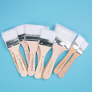 Chổi vẽ màu acrylic, sơn tường, màu 3d tranh vẽ các loại nhiều size - A32