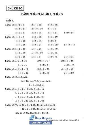 Thử Sức Trạng Nguyên Nhỏ Tuổi Môn Toán Lớp 2 - Tập 2 (Biên Soạn Theo Chương Trình Mới)