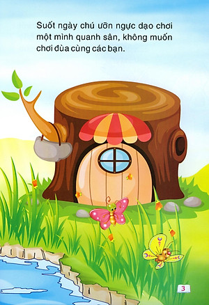 Sách Cổ Tích Trăng Non - Gà Trống Kiêu Căng