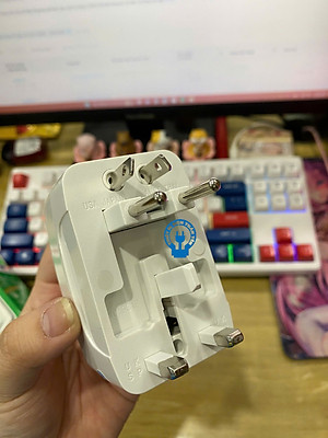 Ổ Cắm Du Lịch Đa năng MPE TA3 - 1 Cổng USB - Hàng Chính Hãng