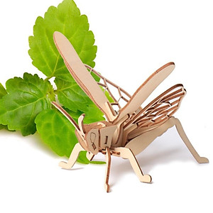 Đồ Chơi Lắp Ráp Mô Hình Côn Trùng 3D Bằng Gỗ Diy Dành Cho Trẻ Em Đồ Chơi Thông Minh