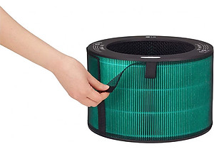 Máy lọc không khí LG 360 độ Alpha 2 tầng AS10GDBY0.ABAE Màu Vàng Be - Hàng chính hãng