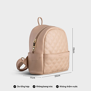 Balo Yuumy ( Thời trang nữ đi chơi cỡ trung - Balo da Seasand YBA50 )