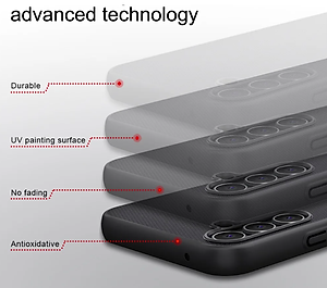 Ốp lưng Nillkin dành cho SamSung Galaxy A56 - A36 - A26 - A14 - A24 - A34 - A54 - A15 - A25 - A16 - A35 - A53 - A55 dạng sần - hàng nhập khẩu