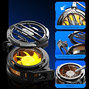 Tản nhiệt sò lạnh Led TL05 Gaming siêu mát cho điện thoại hàng nhập khẩu