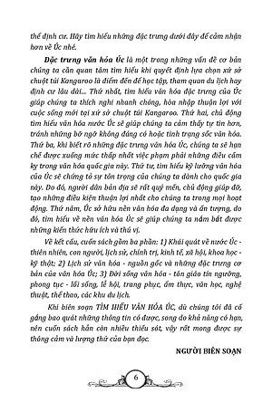 Tìm Hiểu Văn Hóa Úc