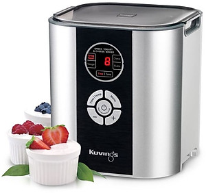 Máy Làm Sữa Chua Kuvings KGC-712CB (Bạc) - Hàng Chính Hãng