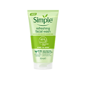 Sữa Rửa Mặt Simple lành tính và hiệu quả cho mọi loại da 150ml