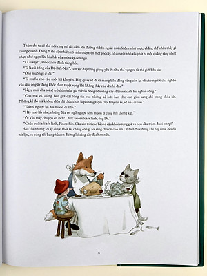 Sách Những Cuộc Phiêu Lưu Của Cậu Nhóc Pinocchio (Bản Tranh Minh Họa) - Crabit KidBooks - Bìa Cứng