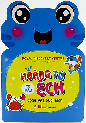 Sách Tô Màu Hoàng Tử Ếch - Động Vật Dưới Biển