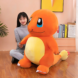 Gấu Bông Pokemon Khủng Long Lửa Charmander Hot (23cm--->90cm) Hàng Xịn Cao Cấp, An Toàn Cho Người Sử Dụng