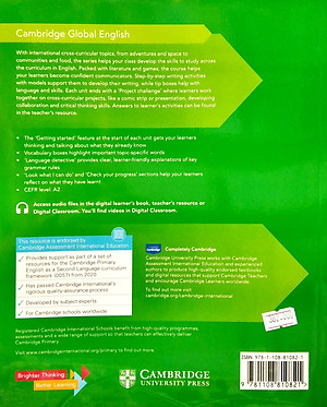 Cambridge Global English Learner's Book 4 With Digital Access (1 Year) 2nd Edition