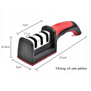 Dụng Cụ Mài Dao Kéo 3 Rãnh Cầm Tay Mài Dao Nhanh Bén Siêu Tiện Lợi