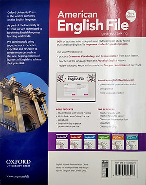 American English File 3th Edition 1. Workbook Without Answer Key