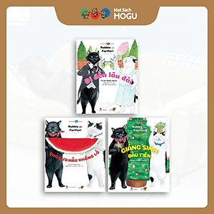 Truyện Ehon bé 3-4-5 tuổi - Bộ 3 cuốn Mèo Rukkio và Furifuri