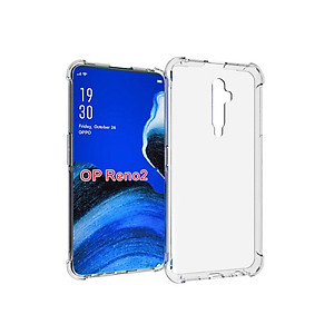 Ốp lưng Silicon dẻo trong, suốt chống sốc cho Oppo Reno 2F