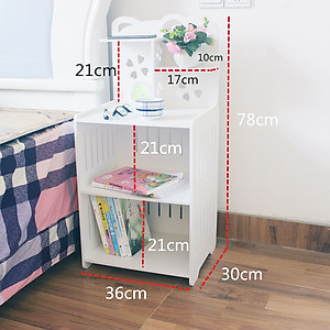 TAB ĐẦU GIƯỜNG CÓ KỆ (KHÔNG NẮP) IG361