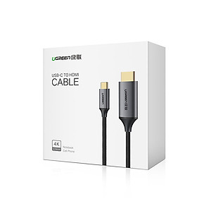 Cáp USB Type-C to HDMI hỗ trợ 4K dài 1.5m Ugreen 50570 - Hàng Chính Hãng