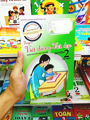 Sách Luyện Viết Đúng, Viết Đẹp 2 - Tập 1