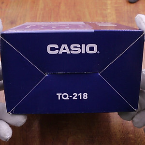 Đồng Hồ Để Bàn Casio TQ-218-2DF Báo Thức - Cỡ To - Kích Thước Vỏ  ( 9 ×10.7 × 6 cm )