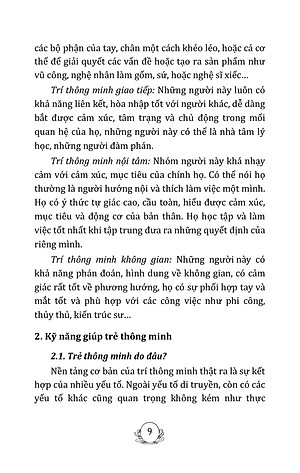 Kỹ Năng Giúp Trẻ Thông Minh