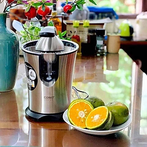 Máy vắt cam Caso CP 330 Pro nón inox - Hàng nhập khẩu