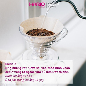 Giấy lọc cà phê Hario 100 cái (V60-VCF-02-100M)