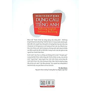 Sách Hoàn thiện kỹ năng Dựng câu tiếng Anh