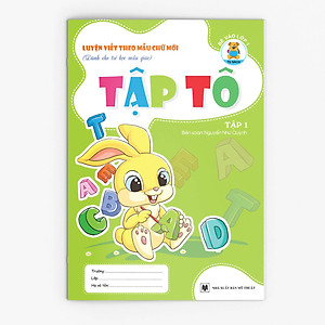 Combo 20 cuốn - Bé Tô màu - Luyện chữ (Mầm non - Chuẩn bị vào lớp 1)