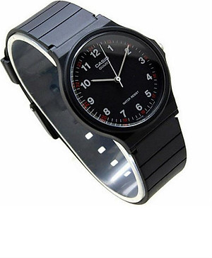 Đồng Hồ Nam Dây Nhựa Casio MQ-24-1BLDF - Đen