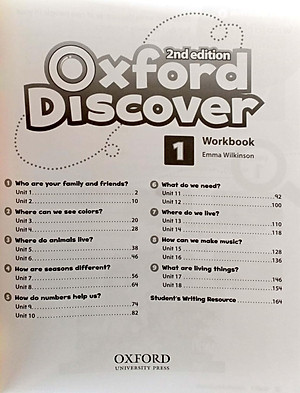 Oxford Discover: Level 1: Workbook With Online Practice - 2nd Edition