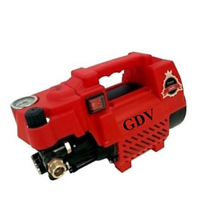 Máy rửa xe và xịt rửa đa năng GDV QXJ04-2 có chỉnh áp tặng kèm đầy đủ phụ kiện - Màu Ngẫu Nhiên - Hàng Chính Hãng