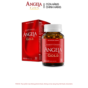 [Hộp 30v] Viên Uống ANGELA GOLD Hỗ Trợ Sức Khỏe, Sắc Đẹp Và Sinh Lý Nữ