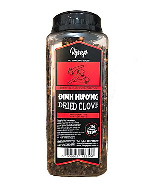 Đinh Hương Tự Nhiên Vipep Hũ Nhựa 350g