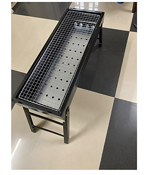 Bếp Nướng Than Hoa Phiên Bản Cải Tiến Loại Dài 2023 Chống Cháy Thực Phẩm, An Toàn Sức Khỏe, Không Cần Quạt, Bếp Nướng Không Khói, Bếp Nướng Ngoài Trời, Bếp Nướng Than Hoa Vuông