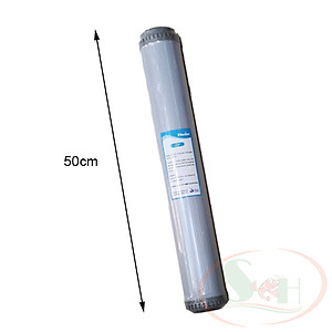 Lõi số 2 than hạt Buder UDF hoạt tính activated carbon filter RO lọc bể thủy sinh cá tép cảnh