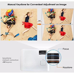 Máy chiếu mini cheerlux C10 WIFI kết nối với điện thoại ios, adnroid. Hàng chính hãng.